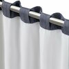 Ricardo Ricardo Chevron 80C/20P Sustainable Triple Lined Rod Pocket/Back Tab Curtain Panel 04365-70-084-35